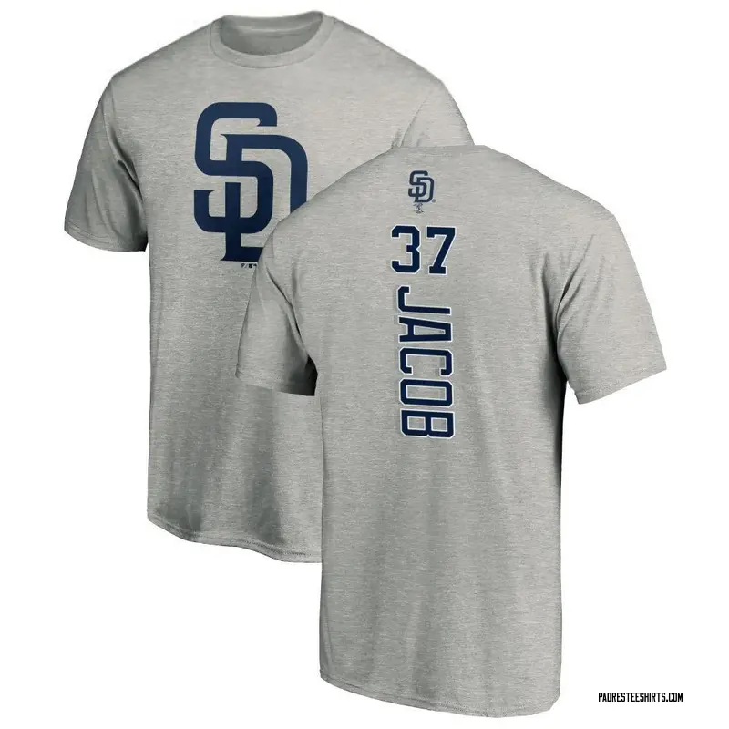 Men's Alek Jacob San Diego Padres Backer T-Shirt - Ash