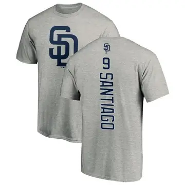Men's Benito Santiago San Diego Padres Backer T-Shirt - Ash