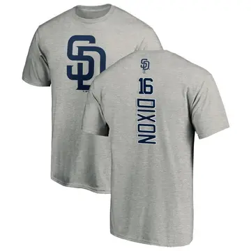 Men's Brandon Dixon San Diego Padres Backer T-Shirt - Ash