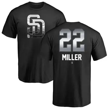 Men's Mason Miller San Diego Padres Midnight Mascot T-Shirt - Black