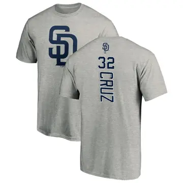 Men's Nelson Cruz San Diego Padres Backer T-Shirt - Ash