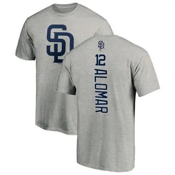 Men's Roberto Alomar San Diego Padres Backer T-Shirt - Ash