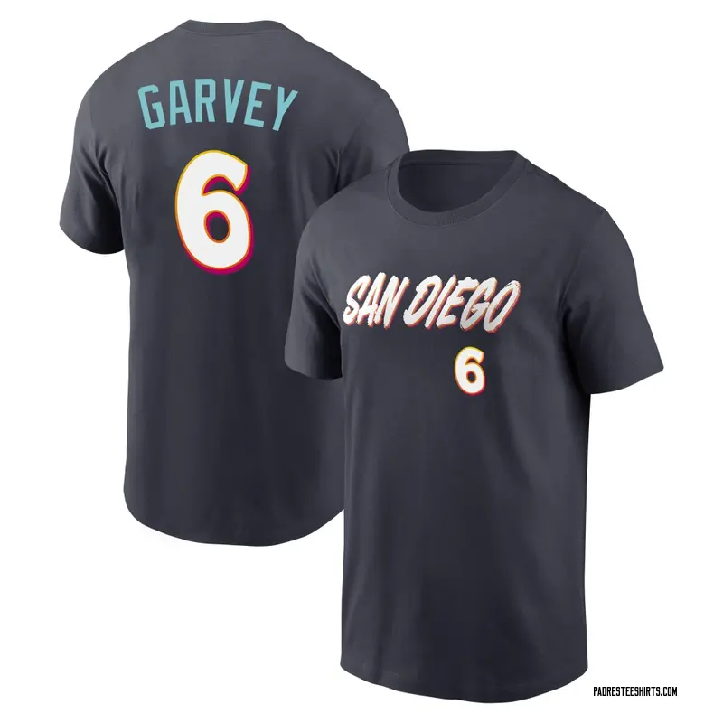 Men's Steve Garvey San Diego Padres Navy 2026 City Connect Name & Number T-Shirt