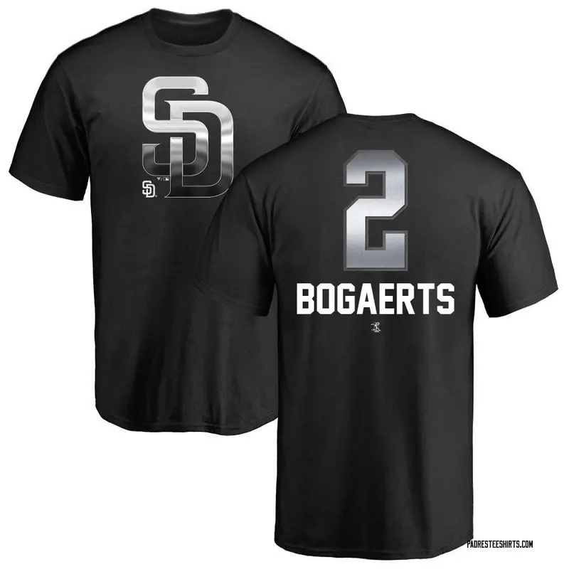 Men's Xander Bogaerts San Diego Padres Midnight Mascot T-Shirt - Black