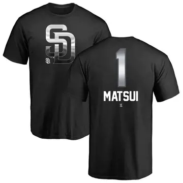 Men's Yuki Matsui San Diego Padres Midnight Mascot T-Shirt - Black