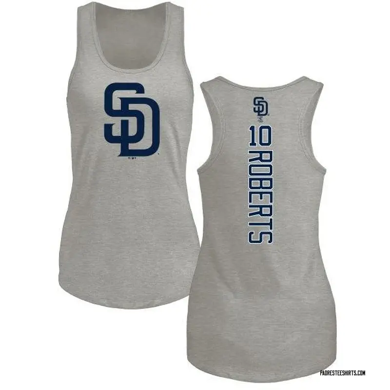 Women's Bip Roberts San Diego Padres Backer Tri-Blend Tank Top - Ash