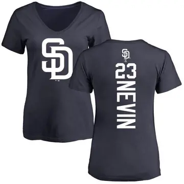 Women's Phil Nevin San Diego Padres Backer Slim Fit T-Shirt - Navy