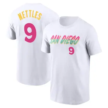 Youth Graig Nettles San Diego Padres White 2022 City Connect Name & Number T-Shirt
