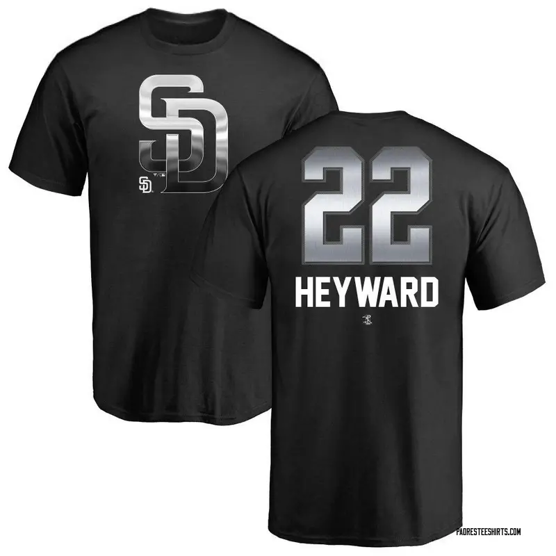 Youth Jason Heyward San Diego Padres Midnight Mascot T-Shirt - Black