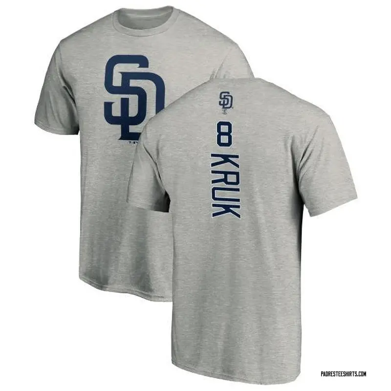 Youth John Kruk San Diego Padres Backer T-Shirt - Ash