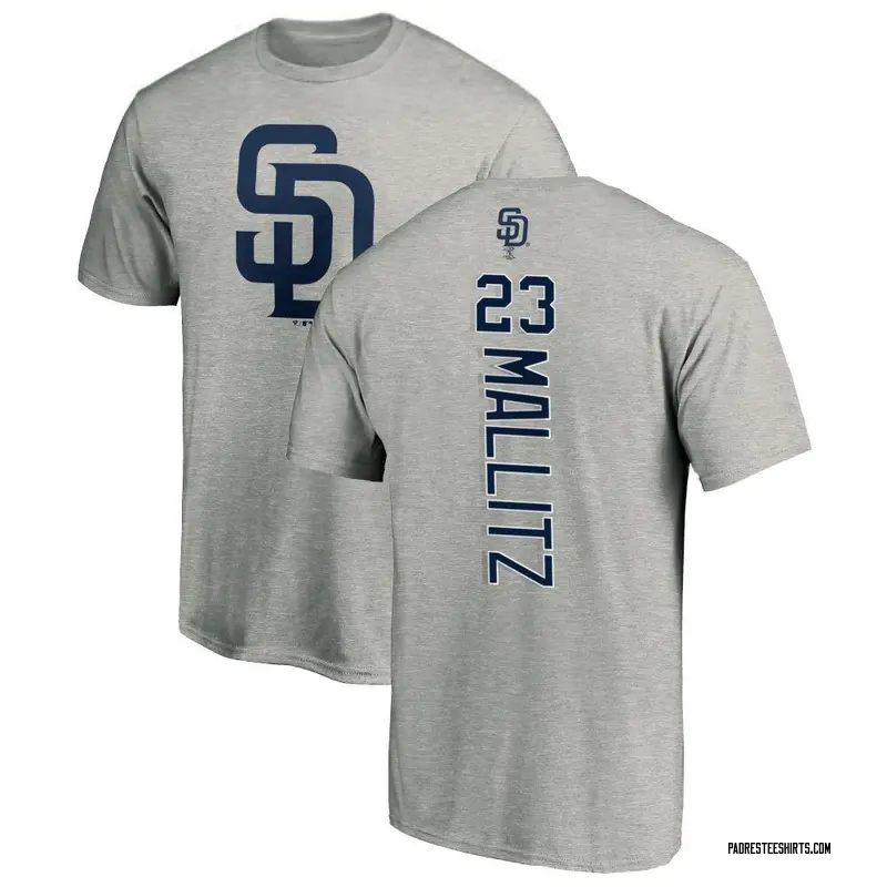 Youth Josh Mallitz San Diego Padres Backer T-Shirt - Ash