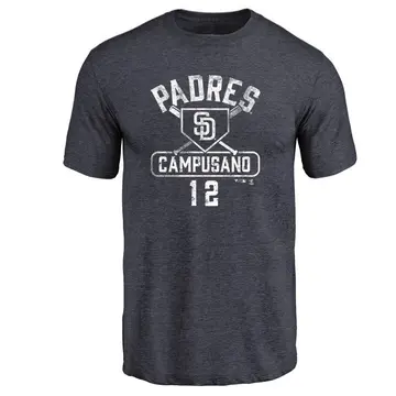 Youth Luis Campusano San Diego Padres Base Runner Tri-Blend T-Shirt - Navy