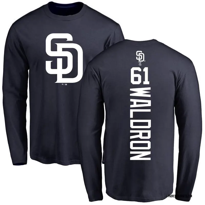 Youth Matt Waldron San Diego Padres Backer Long Sleeve T-Shirt - Navy