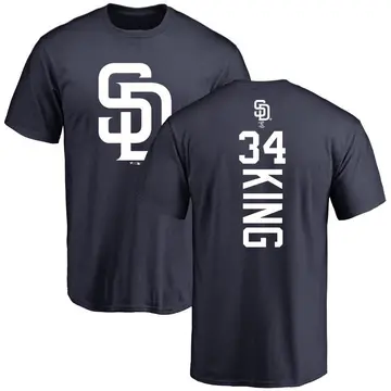 Youth Michael King San Diego Padres Backer T-Shirt - Navy