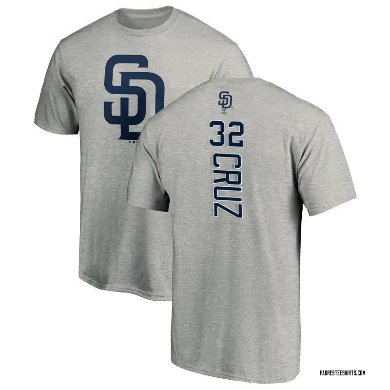 Youth Nelson Cruz San Diego Padres Backer T-Shirt - Ash