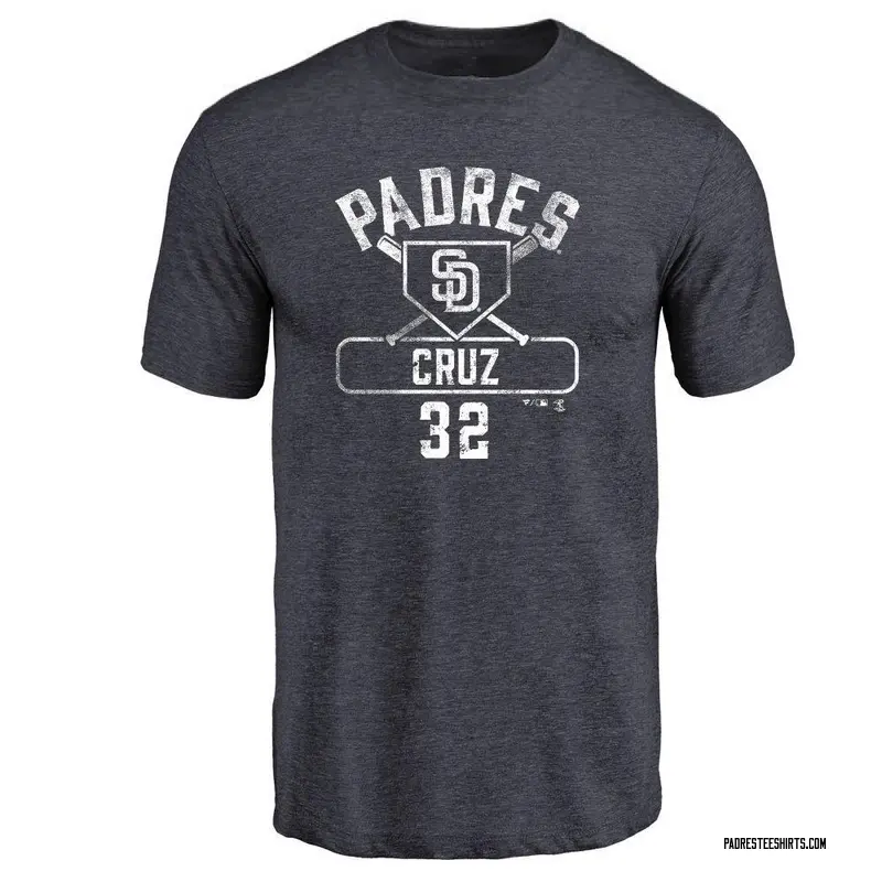 Youth Nelson Cruz San Diego Padres Base Runner Tri-Blend T-Shirt - Navy