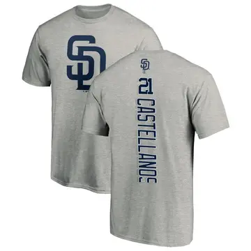 Youth Nick Castellanos San Diego Padres Backer T-Shirt - Ash
