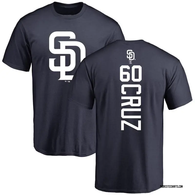 Youth Omar Cruz San Diego Padres Backer T-Shirt - Navy