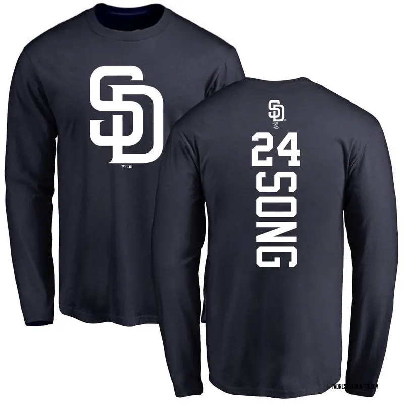 Youth Sung-Mun Song San Diego Padres Backer Long Sleeve T-Shirt - Navy